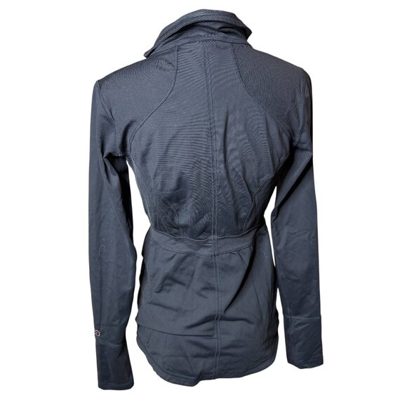 Calia by Carrie Underwood Women's Essential Full Zip Jacket Small Pure Ebony - Picture 2 of 6